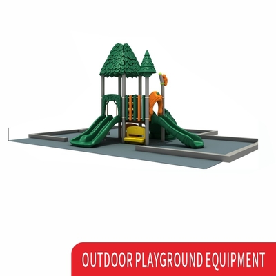 Colorful And Customized Outdoor Games Kids Playground Equipment With Slide